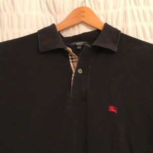 Burberry Black Polo